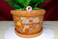 tort lacramioare ghiveci 2_Lily of the valley pot cake